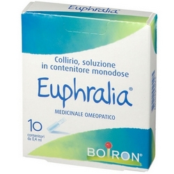 Euphralia Collirio 10 Fialette Monodose - Pagina prodotto: https://www.farmamica.com/store/dettview.php?id=2004