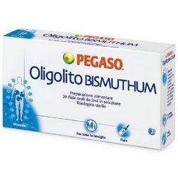 Oligolito Bismuthum Fiale Sublinguali 20x2mL - Pagina prodotto: https://www.farmamica.com/store/dettview.php?id=2443