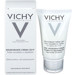 Vichy Deodorant Cream Sensitive Skin 40mL - Product page: https://www.farmamica.com/store/dettview_l2.php?id=2492