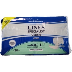 Lines Specialist Classic Super Diapers - Product page: https://www.farmamica.com/store/dettview_l2.php?id=2632