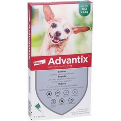 Advantix Spot-On Dogs 4kg - Product page: https://www.farmamica.com/store/dettview_l2.php?id=2773