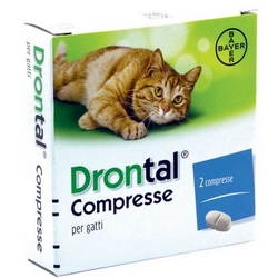 Drontal Cat 2 Tablets - Product page: https://www.farmamica.com/store/dettview_l2.php?id=2798
