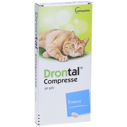 Drontal Cat 8 Tablets - Product page: https://www.farmamica.com/store/dettview_l2.php?id=2803