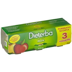 Dieterba Apple-Apricot Homogenized 3x80g - Product page: https://www.farmamica.com/store/dettview_l2.php?id=3083