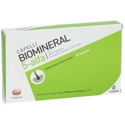 Biomineral 5-Alfa Capsules 23g - Product page: https://www.farmamica.com/store/dettview_l2.php?id=3301