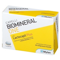 Biomineral One Plus con Lactocapil Compresse 32g - Pagina prodotto: https://www.farmamica.com/store/dettview.php?id=3302