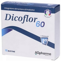 Dicoflor 60 Orosolubile Bustine 37,5g - Pagina prodotto: https://www.farmamica.com/store/dettview.php?id=3350