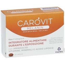 Carovit Melanin Capsules 15g - Product page: https://www.farmamica.com/store/dettview_l2.php?id=3572