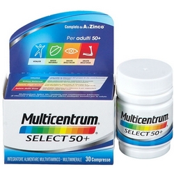 Multicentrum Select 50 Compresse 42,6g - Pagina prodotto: https://www.farmamica.com/store/dettview.php?id=3602