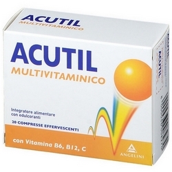 Acutil Multivitaminico Effervescent Tablets 80g - Product page: https://www.farmamica.com/store/dettview_l2.php?id=3633