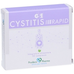 GSE Rapid Cystitis Compresse 30g - Pagina prodotto: https://www.farmamica.com/store/dettview.php?id=4206