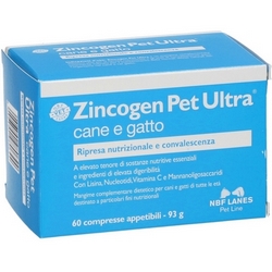 Zincogen Pet Ultra Compresse Appetibili 93g - Pagina prodotto: https://www.farmamica.com/store/dettview.php?id=4400
