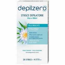 Depilzero Hair Removal Strips Face and Bikini - Product page: https://www.farmamica.com/store/dettview_l2.php?id=4561
