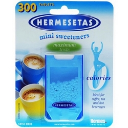 Original Hermesetas 300 Tablets 4-13g - Product page: https://www.farmamica.com/store/dettview_l2.php?id=4689