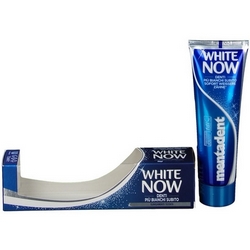 Mentadent White Now Toothpaste 75mL - Product page: https://www.farmamica.com/store/dettview_l2.php?id=4894
