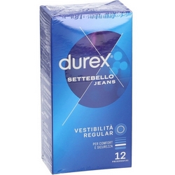 Durex Jeans 12 Condoms - Product page: https://www.farmamica.com/store/dettview_l2.php?id=493