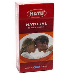 Hatu Natural 12 Condoms - Product page: https://www.farmamica.com/store/dettview_l2.php?id=495
