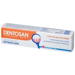 Dentosan Extrafluor Dentifricio 75mL - Pagina prodotto: https://www.farmamica.com/store/dettview.php?id=4958
