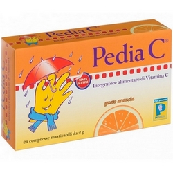 PediaC Orange Chewable Tablets 48g - Product page: https://www.farmamica.com/store/dettview_l2.php?id=5018
