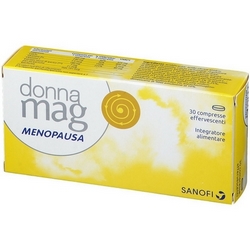 Donnamag Menopausa Compresse Effervescenti 4,5g - Pagina prodotto: https://www.farmamica.com/store/dettview.php?id=5163