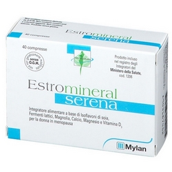 Estromineral Serena 40 Compresse 38g - Pagina prodotto: https://www.farmamica.com/store/dettview.php?id=5181