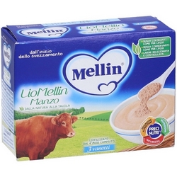 MELLIN - Liofilizzati Per Bambini Liomellin Al Gusto Manzo 3 Vasetti Da 10 G