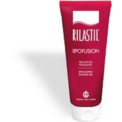 Rilastil Lipofusion Exfoliating Shower Gel 200mL - Product page: https://www.farmamica.com/store/dettview_l2.php?id=5300