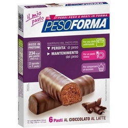 Pesoforma Barrette al Cioccolato 372g - Pagina prodotto: https://www.farmamica.com/store/dettview.php?id=5863