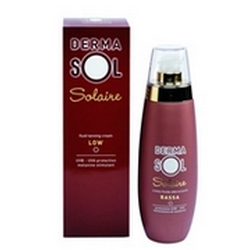 Dermasol Solaire Melanin Low-Protection Sunscreen 125mL - Product page: https://www.farmamica.com/store/dettview_l2.php?id=6108