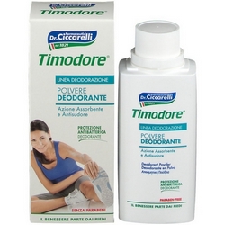 Timodore Polvere Deodorante 75g - Pagina prodotto: https://www.farmamica.com/store/dettview.php?id=6459