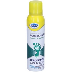 Scholl Deodorante Spray Piedi 150mL - Pagina prodotto: https://www.farmamica.com/store/dettview.php?id=6516