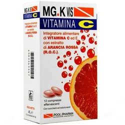 MgK Vis Vitamina C Compresse 48g - Pagina prodotto: https://www.farmamica.com/store/dettview.php?id=6601