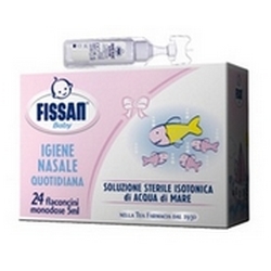Fissan Baby Daily Nasal Hygiene Vials 24x5mL - Product page: https://www.farmamica.com/store/dettview_l2.php?id=6728