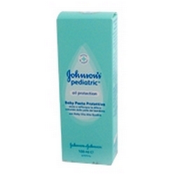 Johnsons Pediatric Oil Protection Baby Pasta Protettiva 100mL - Pagina prodotto: https://www.farmamica.com/store/dettview.php?id=6811