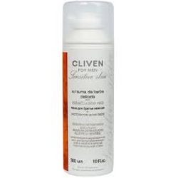 Cliven Men Sensitive Skin Delicate Shaving Foam 300mL - Product page: https://www.farmamica.com/store/dettview_l2.php?id=6909