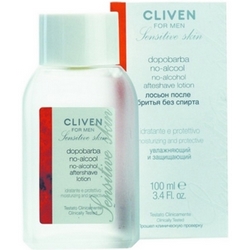 Cliven Men Sensitive Skin Dopobarba No-Alcool 100mL - Pagina prodotto: https://www.farmamica.com/store/dettview.php?id=6911