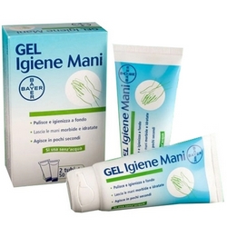 Bayer Hand Hygiene Gel 2x50mL - Product page: https://www.farmamica.com/store/dettview_l2.php?id=7053