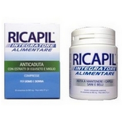 Ricapil Anti-Loss Tablets Men and Women 27g - Product page: https://www.farmamica.com/store/dettview_l2.php?id=7199