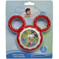Clementoni Mickey Rattle with Handles - Product page: https://www.farmamica.com/store/dettview_l2.php?id=7218