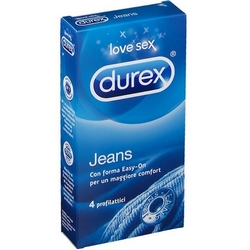Durex Jeans 4 Profilattici - Pagina prodotto: https://www.farmamica.com/store/dettview.php?id=7236