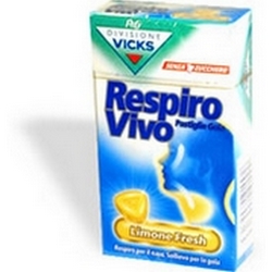 Vicks Respiro Vivo Limone Fresh Pastiglie 40g - Pagina prodotto: https://www.farmamica.com/store/dettview.php?id=7435