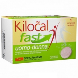 Kilocal Fast Compresse Effervescenti 75,6g - Pagina prodotto: https://www.farmamica.com/store/dettview.php?id=7587