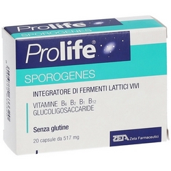 Prolife Sporogens Capsules 8g - Product page: https://www.farmamica.com/store/dettview_l2.php?id=7600