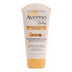 Aveeno Baby Sunscreen Lotion SPF50 150mL - Product page: https://www.farmamica.com/store/dettview_l2.php?id=7649