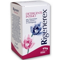 Rigenerex Detergente Intimo 200mL - Pagina prodotto: https://www.farmamica.com/store/dettview.php?id=7858