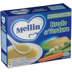 Mellin Soup Vegetables 10x8g - Product page: https://www.farmamica.com/store/dettview_l2.php?id=7999