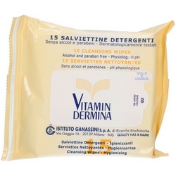 Vitamindermina 15 Salviette Detergenti - Pagina prodotto: https://www.farmamica.com/store/dettview.php?id=8081