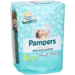 Pampers Pannolini Baby-Dry 5 Junior 11-25kg - Pagina prodotto: https://www.farmamica.com/store/dettview.php?id=8194