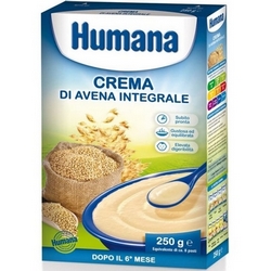 Humana Crema di Avena Integrale 250g - Pagina prodotto: https://www.farmamica.com/store/dettview.php?id=8356