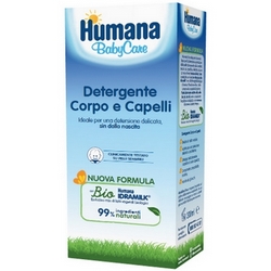 Humana Baby Doccia-Shampoo 2in1 300mL - Pagina prodotto: https://www.farmamica.com/store/dettview.php?id=8365